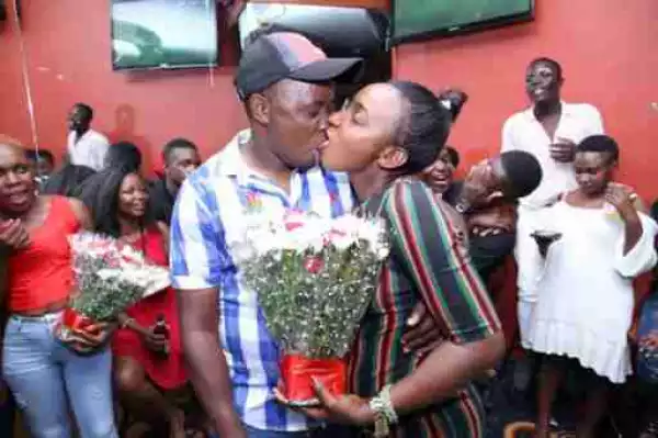 Hilarious!!! Photos From A Kissing Competition In Kampala, Uganda (Photos)